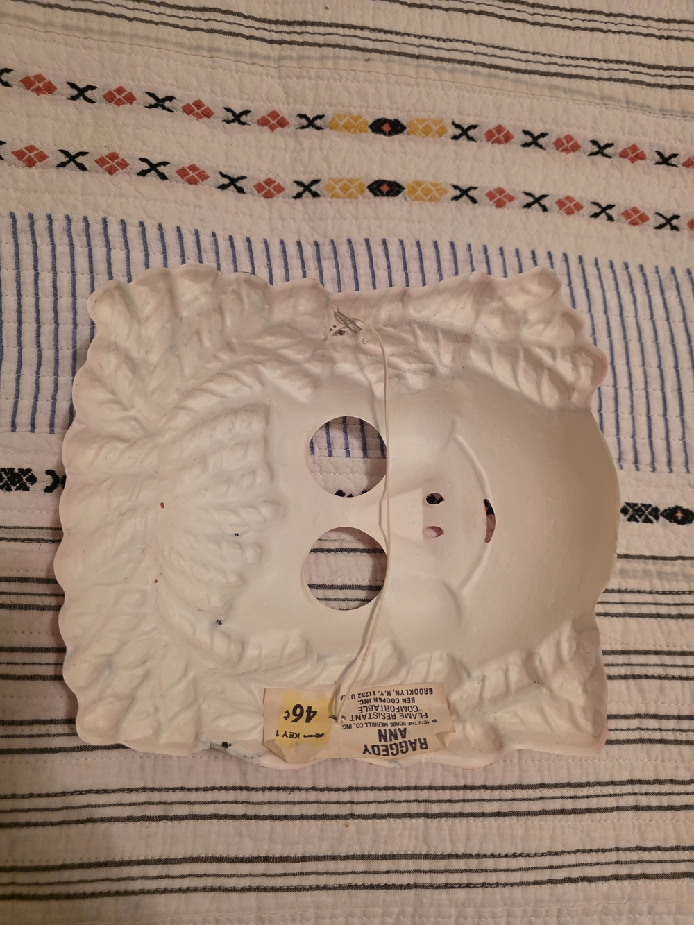 Kids Red Rag Doll Costume Mask - Unbranded - Picture 9 of 11